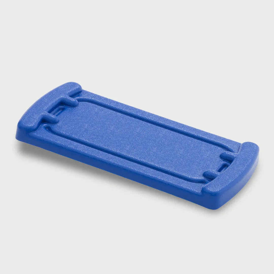 Kunststoffdeckel 10 ultramarinblau