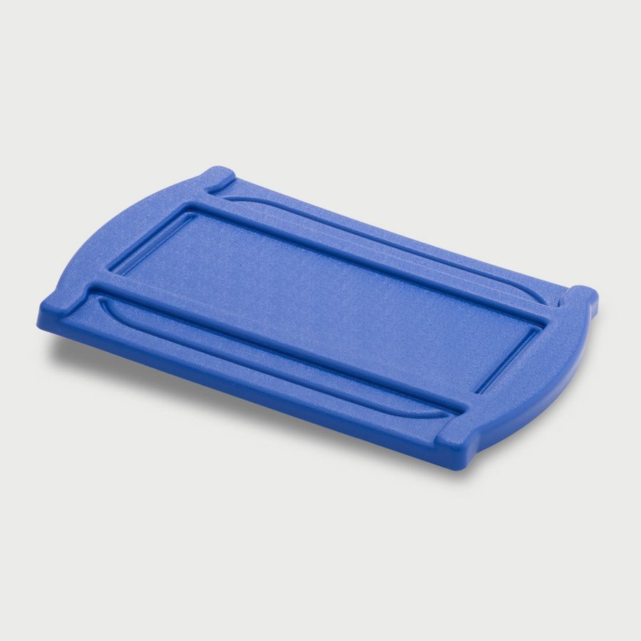 Kunststoffdeckel 100/120 ultramarinblau