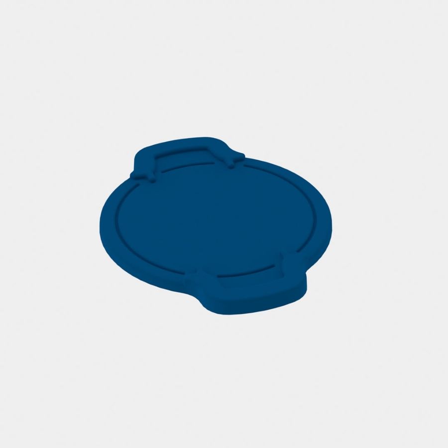 Plastic cover Elmasonic S 50 R ultramarine blue