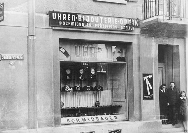 Uhren Bijouterie Schmidbauer 1940