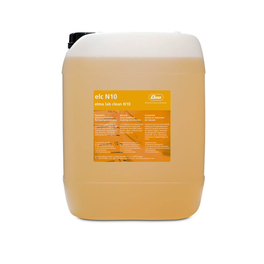 elma lab clean N10 (ELC N10) 2,5l (front)