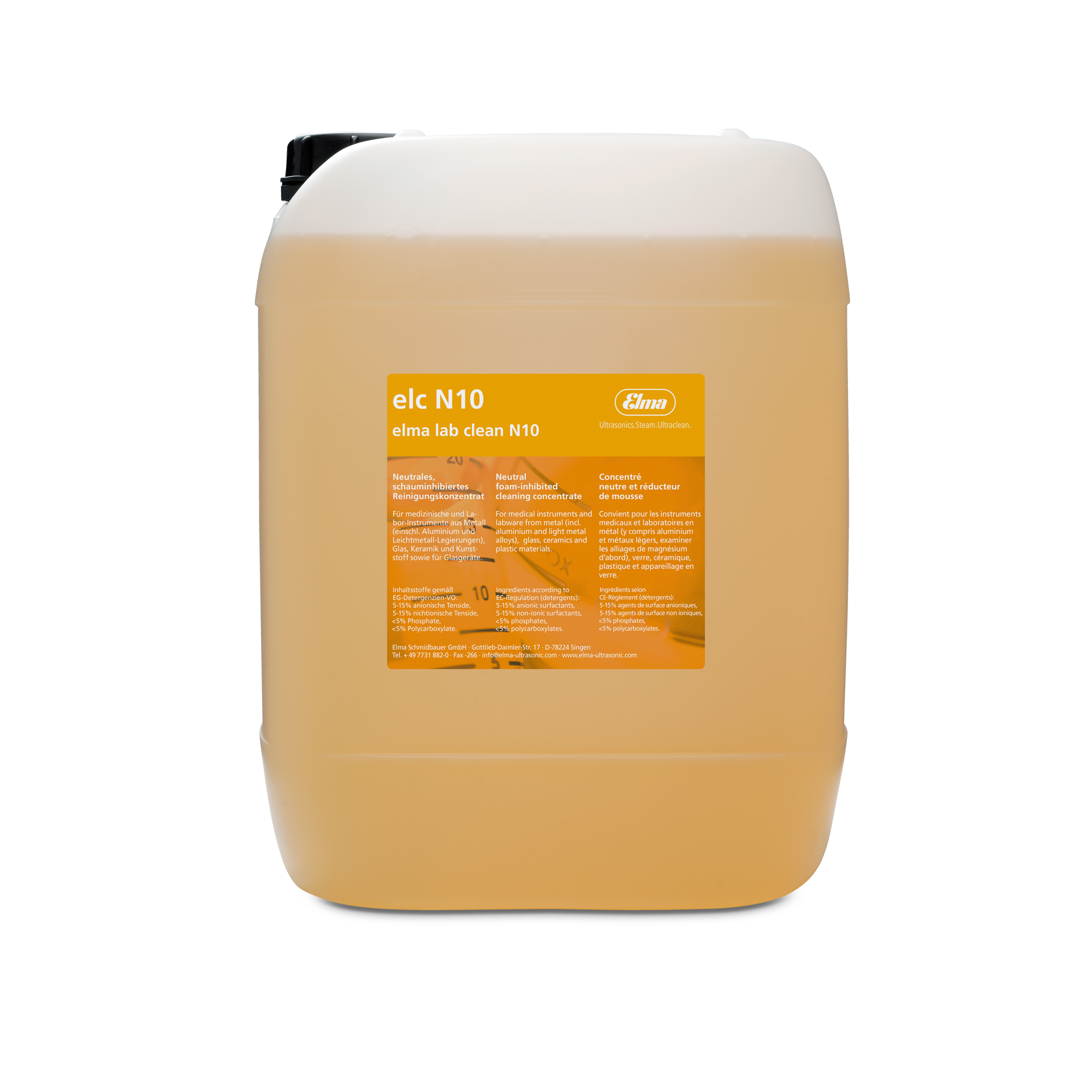 ELMA Clean 電磁波防止商品 Elma Lab Clean N10 (ELC N10) - Cleaning concentrate - Elma