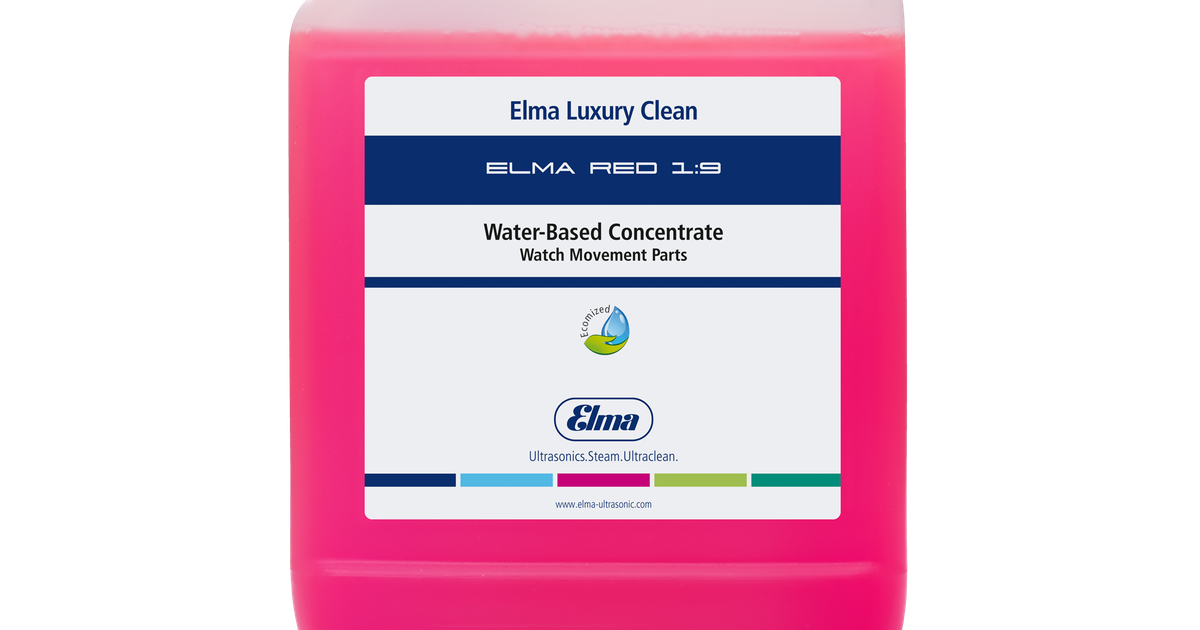 ELMA Clean 電磁波防止商品 Elma Red 1:9 - Cleaning Concentrate - Elma Schmidbauer GmbH