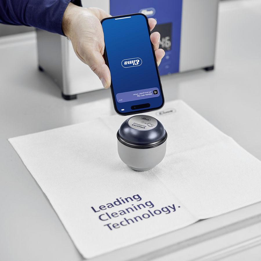 Elmasense Cavicheck Anwendung NFC Smartphone