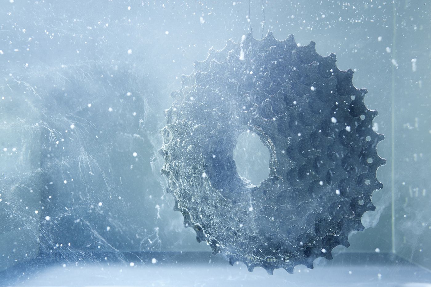 Ultraschallreinigung Kavitation Zahnrad